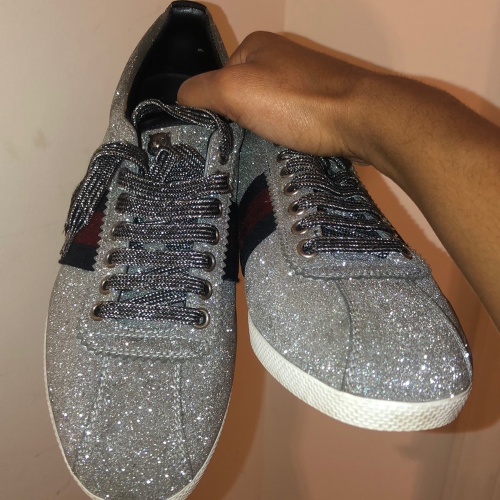 Sparkly Gucci Sneakers!